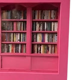 Maxbell Mini Bookshelf Ornament Decorative Home Decoration Miniature Bookshelf Decor pink
