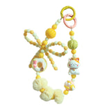 Maxbell Phone Charm DIY Decoration Handmade Beaded Phone Strap for Party Favors Gift Style A