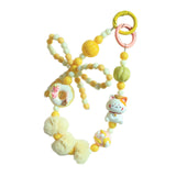 Maxbell Phone Charm DIY Decoration Handmade Beaded Phone Strap for Party Favors Gift Style A