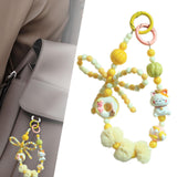 Maxbell Phone Charm DIY Decoration Handmade Beaded Phone Strap for Party Favors Gift Style A
