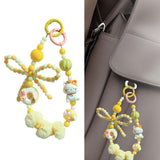 Maxbell Phone Charm DIY Decoration Handmade Beaded Phone Strap for Party Favors Gift Style A