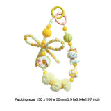 Maxbell Phone Charm DIY Decoration Handmade Beaded Phone Strap for Party Favors Gift Style A