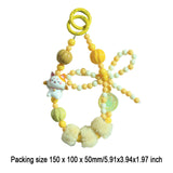 Maxbell Phone Charm DIY Decoration Handmade Beaded Phone Strap for Party Favors Gift Style B