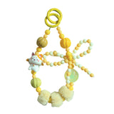 Maxbell Phone Charm DIY Decoration Handmade Beaded Phone Strap for Party Favors Gift Style B
