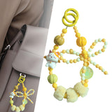 Maxbell Phone Charm DIY Decoration Handmade Beaded Phone Strap for Party Favors Gift Style B