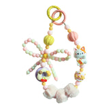 Maxbell Phone Charm DIY Decoration Handmade Beaded Phone Strap for Party Favors Gift Style C