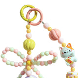 Maxbell Phone Charm DIY Decoration Handmade Beaded Phone Strap for Party Favors Gift Style C
