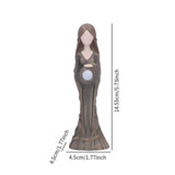 Maxbell Lady Figurine Arts Gifts Collectible Resin for Dinning Room Bedroom Tabletop coffee