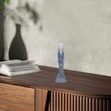 Maxbell Lady Figurine Arts Gifts Collectible Resin for Dinning Room Bedroom Tabletop blue