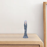 Maxbell Lady Figurine Arts Gifts Collectible Resin for Dinning Room Bedroom Tabletop blue