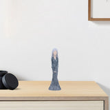 Maxbell Lady Figurine Arts Gifts Collectible Resin for Dinning Room Bedroom Tabletop blue