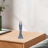 Maxbell Lady Figurine Arts Gifts Collectible Resin for Dinning Room Bedroom Tabletop blue