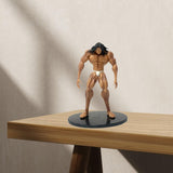 Maxbell Caveman Statue Creative Abstract Art Sculpture for Shelf Entryway Home