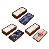 Maxbell Jewelry Box Organizer Retro for Women Jewelry Storage Box for Rings Earrings Waves