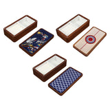 Maxbell Jewelry Box Organizer Retro for Women Jewelry Storage Box for Rings Earrings Waves