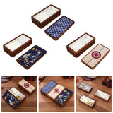 Maxbell Jewelry Box Organizer Retro for Women Jewelry Storage Box for Rings Earrings Waves