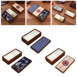 Maxbell Jewelry Box Organizer Retro for Women Jewelry Storage Box for Rings Earrings Waves