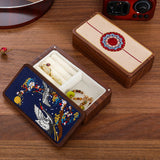 Maxbell Jewelry Box Organizer Retro for Women Jewelry Storage Box for Rings Earrings Waves