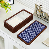 Maxbell Jewelry Box Organizer Retro for Women Jewelry Storage Box for Rings Earrings Waves