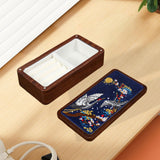 Maxbell Jewelry Box Organizer Retro for Women Jewelry Storage Box for Rings Earrings Crane