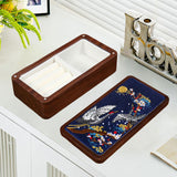 Maxbell Jewelry Box Organizer Retro for Women Jewelry Storage Box for Rings Earrings Crane