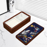 Maxbell Jewelry Box Organizer Retro for Women Jewelry Storage Box for Rings Earrings Crane