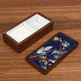 Maxbell Jewelry Box Organizer Retro for Women Jewelry Storage Box for Rings Earrings Crane