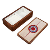 Maxbell Jewelry Box Organizer Retro for Women Jewelry Storage Box for Rings Earrings Flower