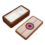 Maxbell Jewelry Box Organizer Retro for Women Jewelry Storage Box for Rings Earrings Flower