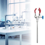 Maxbell Flask Clamp Length 26cm Adjustable Steel Test Tube Extension Adjust Lab Clip