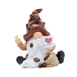 Maxbell Coffee Gnomes Coffee Table Gnomes Creative Ornament for Home Tiered Tray Bar