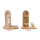 Maxbell Pet Keepsake Box Gift Wood Cats Whisker Collector for Pets Puppy Dogs Style A