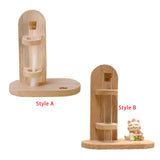 Maxbell Pet Keepsake Box Gift Wood Cats Whisker Collector for Pets Puppy Dogs Style A