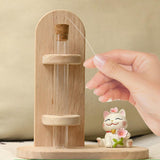 Maxbell Pet Keepsake Box Gift Wood Cats Whisker Collector for Pets Puppy Dogs Style B