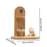 Maxbell Pet Keepsake Box Gift Wood Cats Whisker Collector for Pets Puppy Dogs Style B