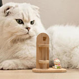 Maxbell Pet Keepsake Box Gift Wood Cats Whisker Collector for Pets Puppy Dogs Style B