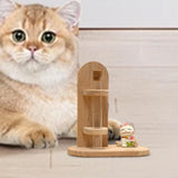 Maxbell Pet Keepsake Box Gift Wood Cats Whisker Collector for Pets Puppy Dogs Style B