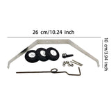 Maxbell RC Plane Landing Gear Wheel Kit Replacement for RC Fixed Wing Aircraft Drone