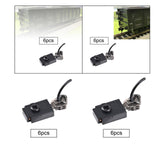 Maxbell 6x Train Coupler Box Set Train Accessories for 1/87 Model Trains Accessories 87256