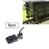 Maxbell 6x Train Coupler Box Set Train Accessories for 1/87 Model Trains Accessories 87258