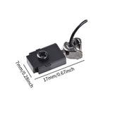 Maxbell Train Coupler Box Set Couplers Train Hook for 1/87 Model Trains Modification