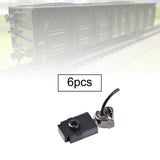 Maxbell Train Coupler Box Set Couplers Train Hook for 1/87 Model Trains Modification