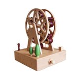 Wooden Music Box Figurine Music Box Figurine for Home Living Room Bedroom