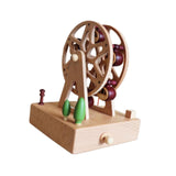 Wooden Music Box Figurine Music Box Figurine for Home Living Room Bedroom