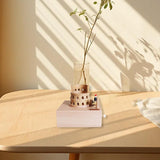 Maxbell Wooden Music Box Figurine Music Box Figurine for Home Living Room Bedroom