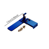 Maxbell RC Boat Rudder Remote Control Boat RC Boat Sturdy Metal Suction Water Rudder blue