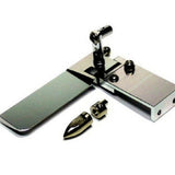 Maxbell RC Boat Rudder Remote Control Boat RC Boat Sturdy Metal Suction Water Rudder grey