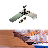 Maxbell RC Boat Rudder Remote Control Boat RC Boat Sturdy Metal Suction Water Rudder grey
