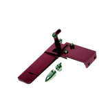 Maxbell RC Boat Rudder Remote Control Boat RC Boat Sturdy Metal Suction Water Rudder red