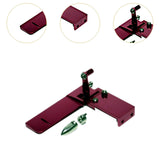 Maxbell RC Boat Rudder Remote Control Boat RC Boat Sturdy Metal Suction Water Rudder red